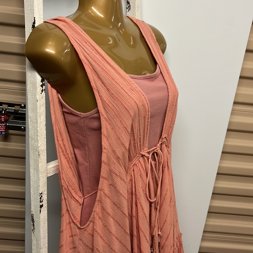 Coral Free People dress